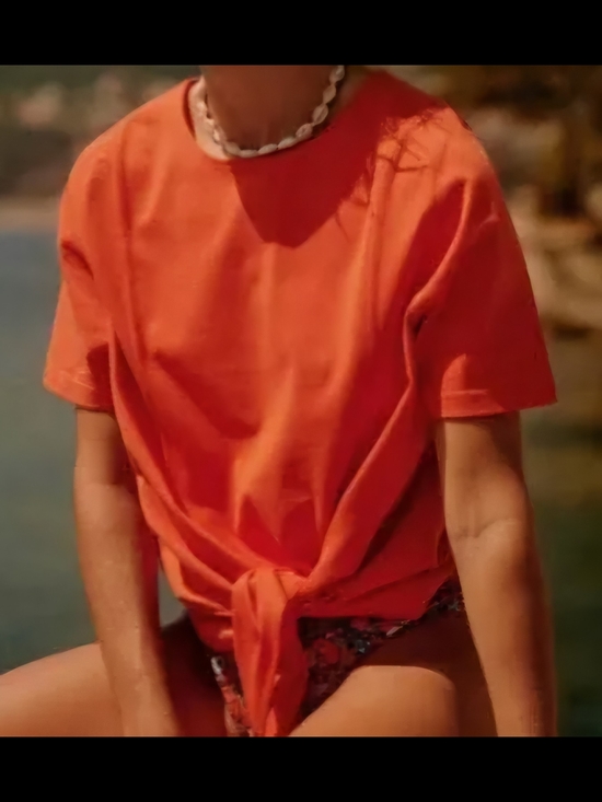 Sezane Tops - T-shirt Seth (Coral)